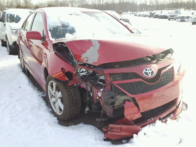 4T1BE46K49U321907 - 2009 TOYOTA CAMRY BASE RED photo 1