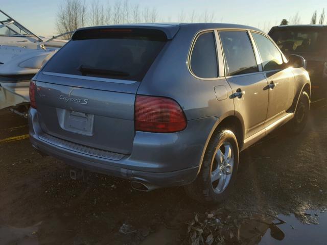 WP1AB29P96LA64263 - 2006 PORSCHE CAYENNE S GRAY photo 4