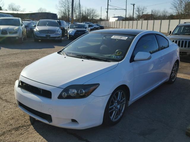 JTKDE167280240782 - 2008 TOYOTA SCION TC 白色 照片 2