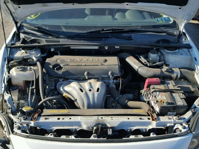 JTKDE167280240782 - 2008 TOYOTA SCION TC WHITE photo 7