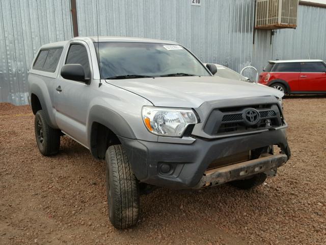 5TFPX4EN6EX021293 - 2014 TOYOTA TACOMA GRAY photo 1