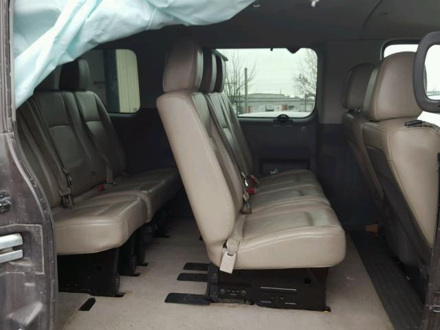 5BZAF0AA9FN850764 - 2015 NISSAN NV 3500 BROWN photo 6