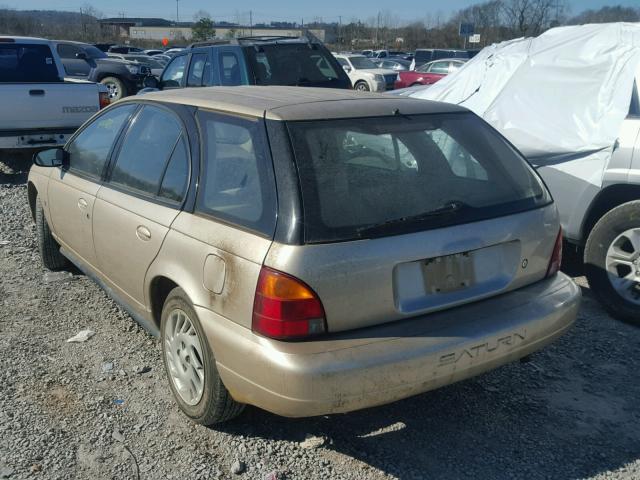 1G8ZK8276WZ177810 - 1998 SATURN SW2 GOLD photo 3