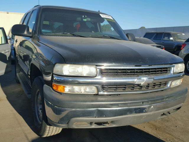 1GNEC13T52R216215 - 2002 CHEVROLET TAHOE C150 BLACK photo 1