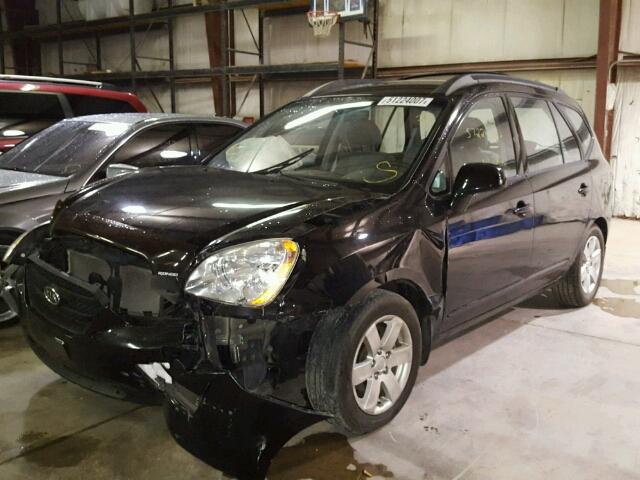 KNAFG525187208884 - 2008 KIA RONDO BASE BLACK photo 2