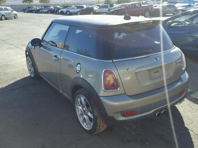 WMWMF73579TW81556 - 2009 MINI COOPER S GOLD photo 3