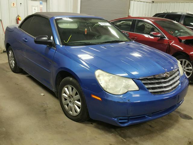 1C3LC45K88N668282 - 2008 CHRYSLER SEBRING BLUE photo 1