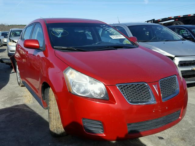 5Y2SP6E00AZ417373 - 2010 PONTIAC VIBE RED photo 1