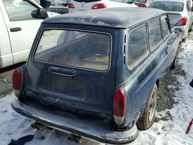 3622142485 - 1972 VOLKSWAGEN TYPE 3 BLUE photo 4