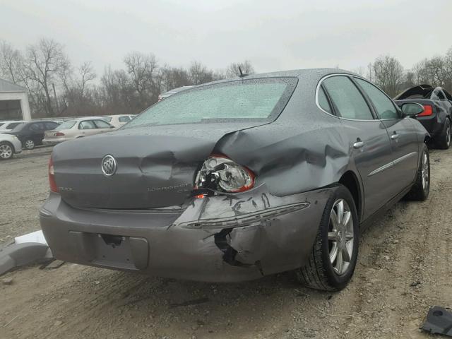 2G4WC582981204053 - 2008 BUICK LACROSSE C GRAY photo 4