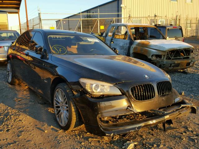 WBAKB83569CY58770 - 2009 BMW 750 LI BLUE photo 1