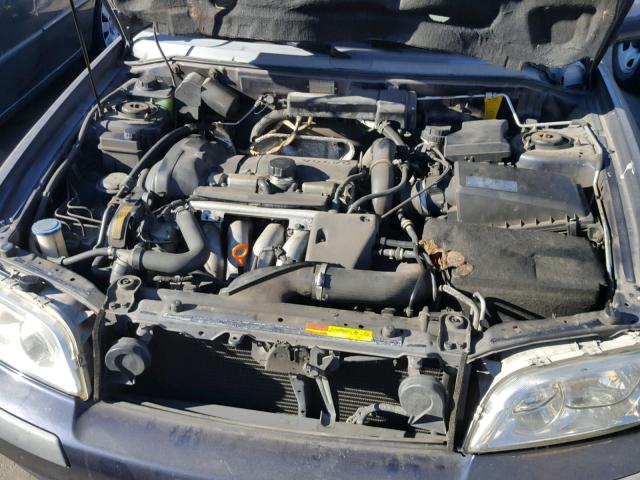 YV1VS29531F611207 - 2001 VOLVO S40 1.9T BLUE photo 7