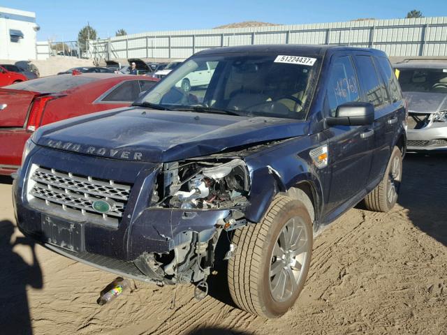 SALFT24N98H064028 - 2008 LAND ROVER LR2 HSE TE BLUE photo 2