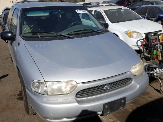 4N2XN11T8YD823632 - 2000 NISSAN QUEST SE SILVER photo 1