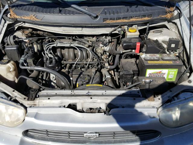 4N2XN11T8YD823632 - 2000 NISSAN QUEST SE SILVER photo 7