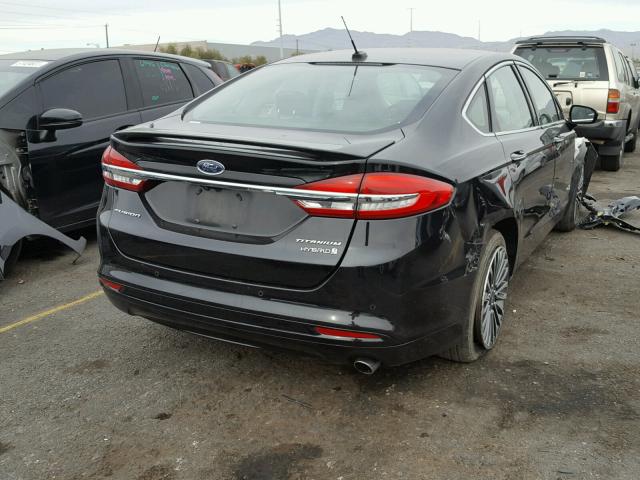 3FA6P0RU9HR216751 - 2017 FORD FUSION TIT BLACK photo 4