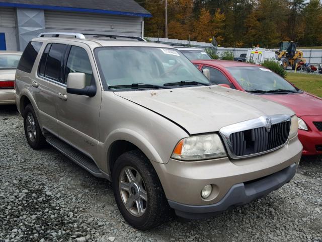 5LMEU88H64ZJ19393 - 2004 LINCOLN AVIATOR 棕色 照片 1