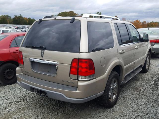 5LMEU88H64ZJ19393 - 2004 LINCOLN AVIATOR 棕色 照片 4