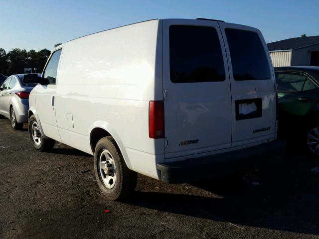 1GCDM19X35B121306 - 2005 CHEVROLET ASTRO WHITE photo 3