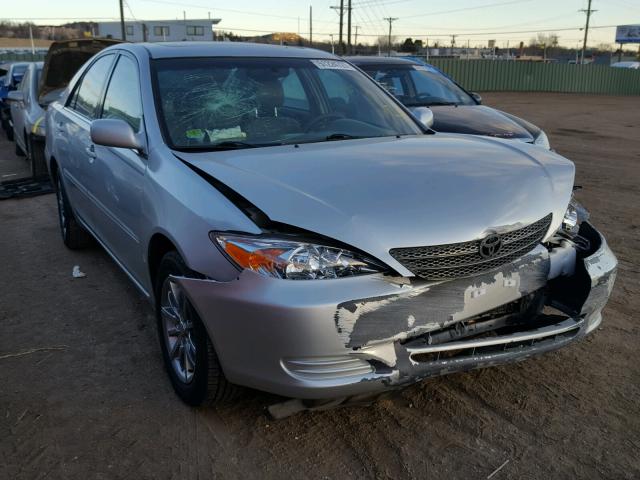 4T1BF30K62U515697 - 2002 TOYOTA CAMRY LE SILVER photo 1