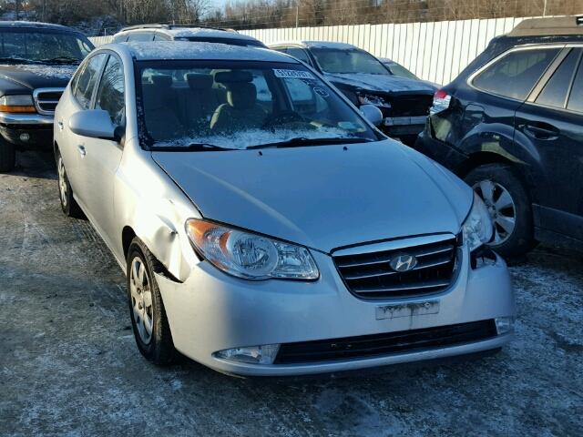 KMHDU46D68U472324 - 2008 HYUNDAI ELANTRA GL SILVER photo 1