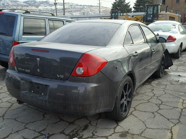 1G2ZG558364232712 - 2006 PONTIAC G6 SE1 GRAY photo 4