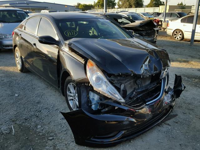 5NPEB4AC8BH293734 - 2011 HYUNDAI SONATA GLS BLACK photo 1