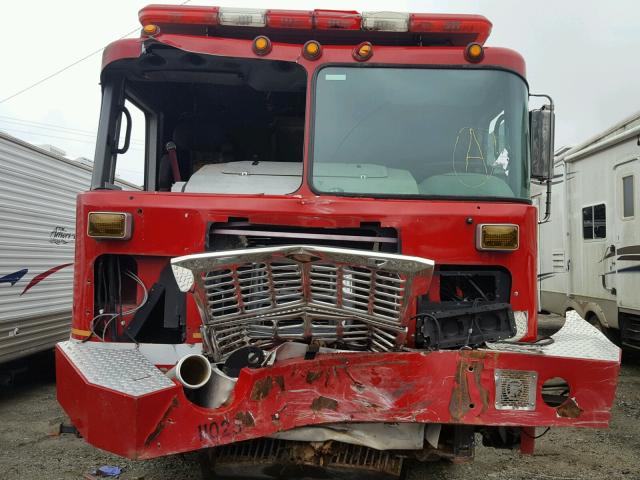 4S7AT2C96BC073911 - 2011 SPARTAN MOTORS FIRETRUCK RED photo 9