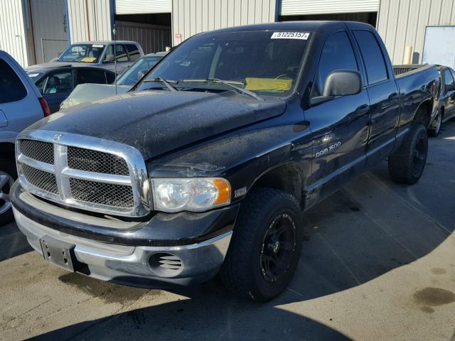 1D7HU18D94J220733 - 2004 DODGE RAM 1500 S BLACK photo 2