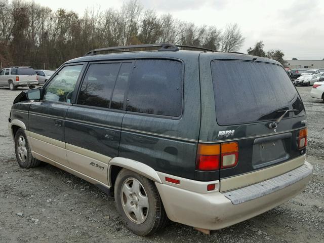 JM3LV5224W0841488 - 1998 MAZDA MPV WAGON GREEN photo 3