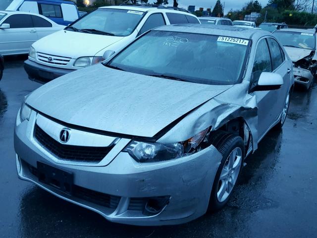 JH4CU2F66AC028795 - 2010 ACURA TSX SILVER photo 2