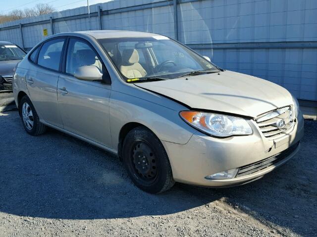 KMHDU4AD6AU895529 - 2010 HYUNDAI ELANTRA BL GOLD photo 1