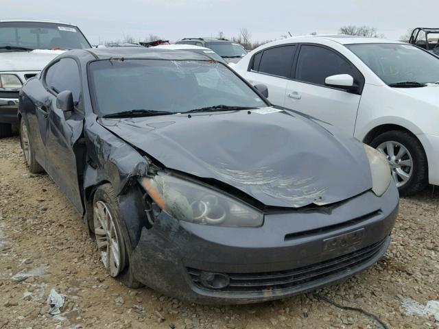 KMHHM66D07U256710 - 2007 HYUNDAI TIBURON GS GRAY photo 1