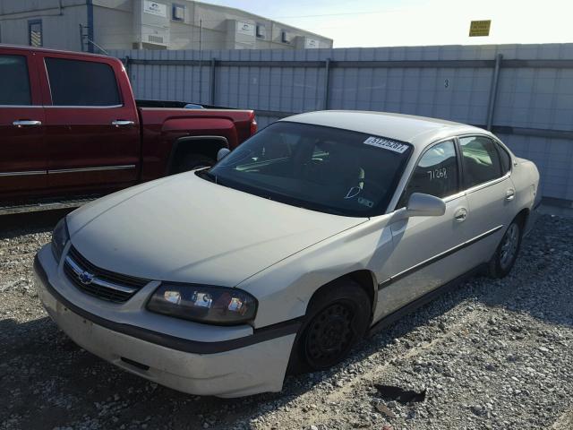 2G1WF52EX49132394 - 2004 CHEVROLET IMPALA 白色 照片 2