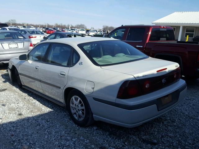 2G1WF52EX49132394 - 2004 CHEVROLET IMPALA 白色 照片 3