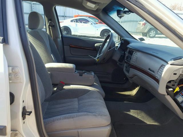 2G1WF52EX49132394 - 2004 CHEVROLET IMPALA 白色 照片 5