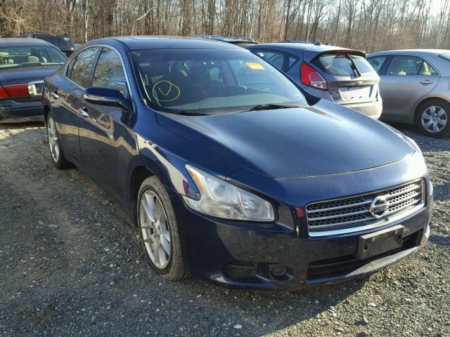 1N4AA5AP1AC805067 - 2010 NISSAN MAXIMA S BLUE photo 1