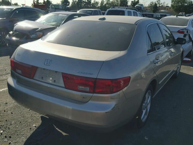 1HGCM56815A032678 - 2005 HONDA ACCORD EX GOLD photo 4