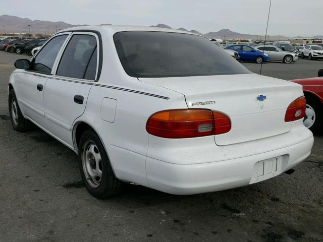 1Y1SK5286YZ433036 - 2000 CHEVROLET GEO PRIZM 白色 照片 3