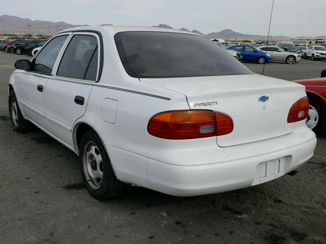 1Y1SK5286YZ433036 - 2000 CHEVROLET GEO PRIZM WHITE photo 3