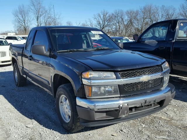 1GCCS196X68132312 - 2006 CHEVROLET COLORADO BLACK photo 1