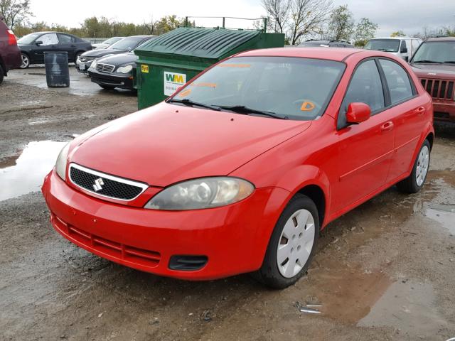 KL5JD66ZX8K859782 - 2008 SUZUKI RENO BASE RED photo 2