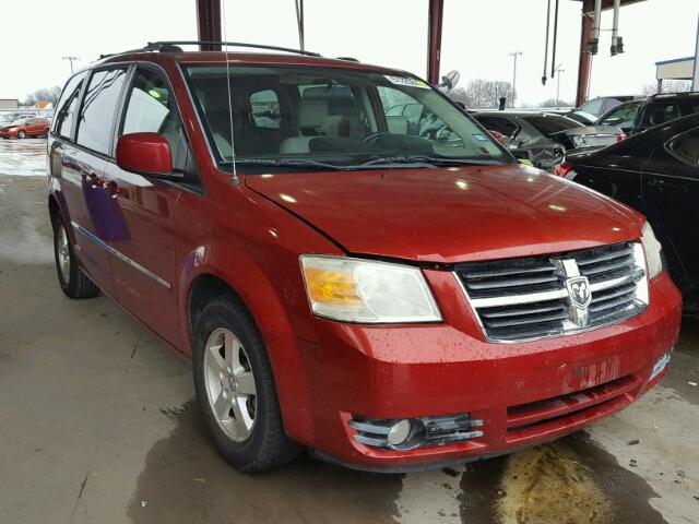 1D8HN54PX8B139465 - 2008 DODGE GRAND CARA RED photo 1