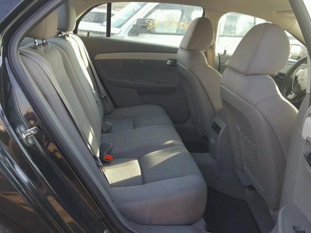 1G1ZB5E03CF227328 - 2012 CHEVROLET MALIBU LS შავი ფოტო 6
