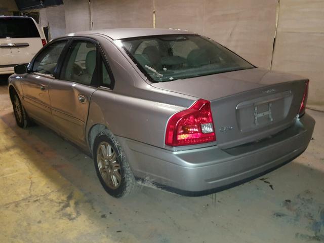 YV1TS592351414250 - 2005 VOLVO S80 2.5T SILVER photo 3