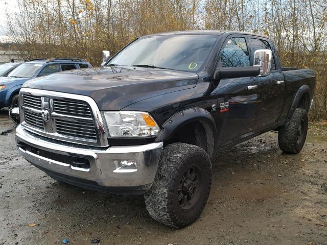 3C63D3EL4CG271463 - 2012 DODGE RAM 3500 L BLACK photo 2