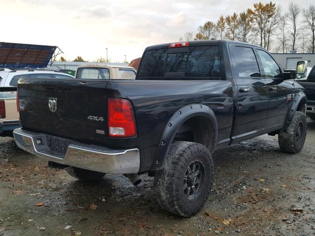 3C63D3EL4CG271463 - 2012 DODGE RAM 3500 L BLACK photo 4