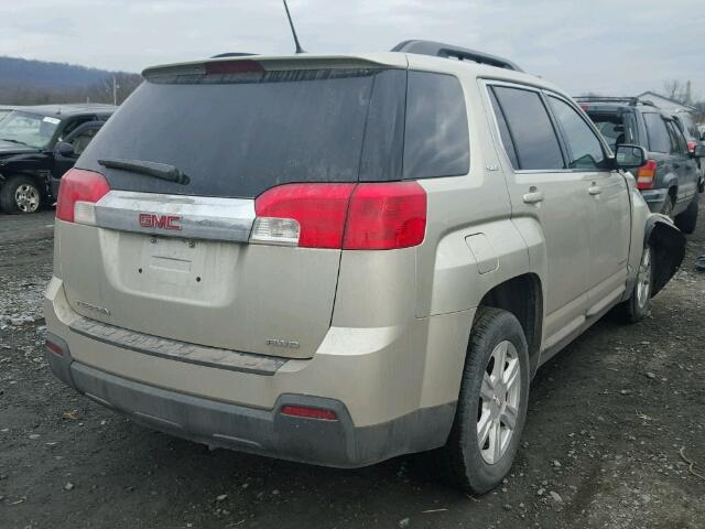 2GKFLWEK6E6356549 - 2014 GMC TERRAIN SL CREAM photo 4