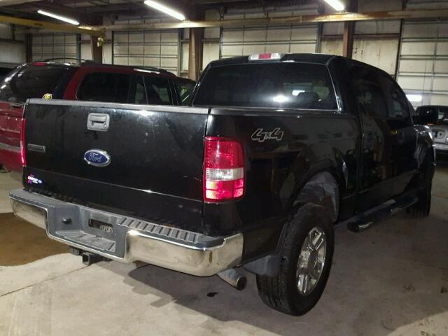 1FTPW14V28KF03036 - 2008 FORD F150 SUPER BLACK photo 4