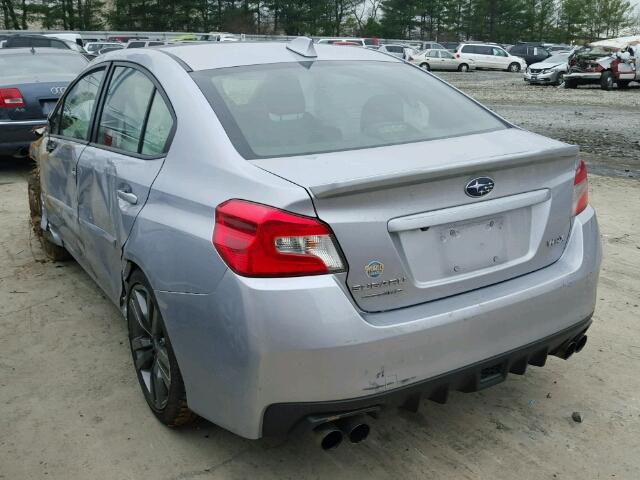 JF1VA1E63H8832120 - 2017 SUBARU WRX PREMIU SILVER photo 3